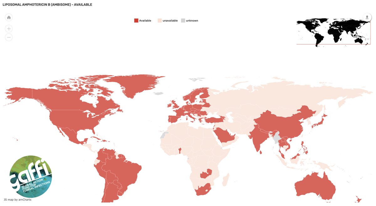 dr_michaelmarks's tweet image. Huge gaps Anti-Fungal availability worldwide @gaffi_org #ECCMID2021 Patients dying #Cryptococcal meningitis as can&apos;t access drugs &amp;gt;30yrs old