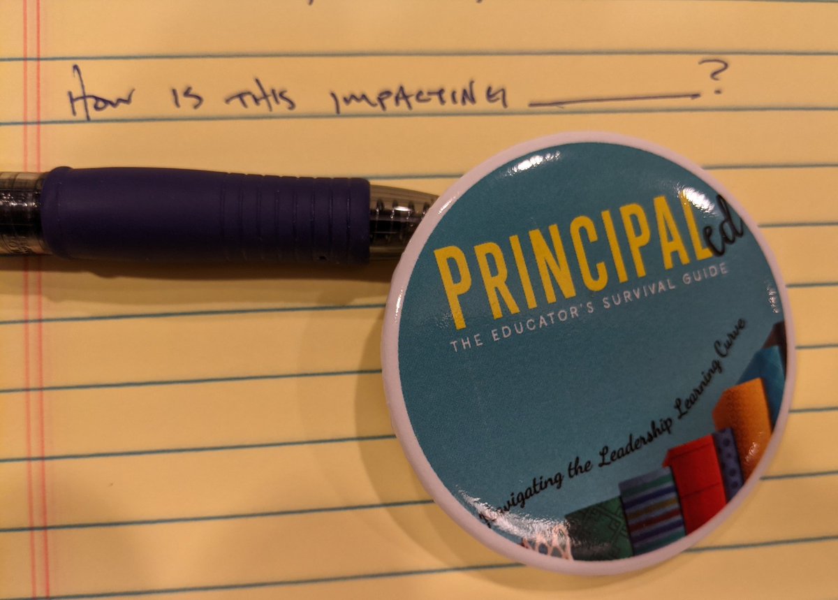 Great morning session at #NAESP21 with @DrRachaelGeorge, @kourtneyferrua, @Kate_S_Barker! My takeaway and reflection promise is to make time to consider 'How is ____ impacting ____ ?' #PRINCIPALedLeaders #LiveLaughLoveLearnLead