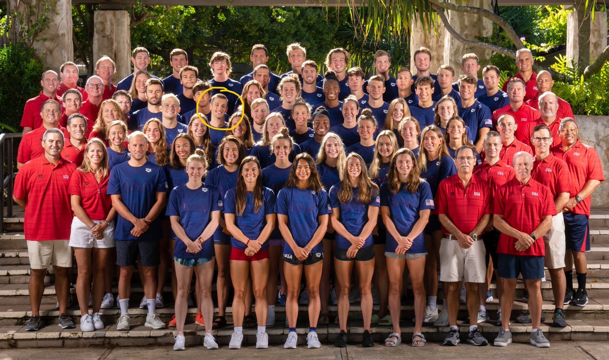 Omg !!😆 .. since when!!⁦<a href="/Joel_DThompson/">Joel Thompson</a>⁩ ⁦<a href="/LSUSwimDive/">LSU Swimming & Diving</a>⁩ ⁦<a href="/StevMello/">Stevaughn Jamieson</a>⁩ US Olympic Team!!…😂… ohhhhh… it’s not you it’s someone impersonating you 😳😳