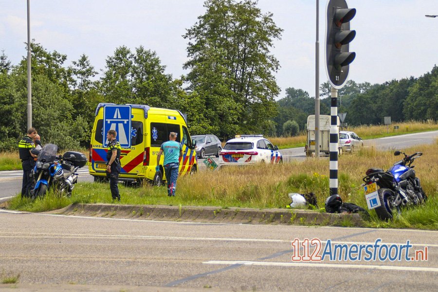 Leerling op lesmotor gaat hard onderuit op de Nijkerkerstraat in #Amersfoort. 112Amersfoort.
