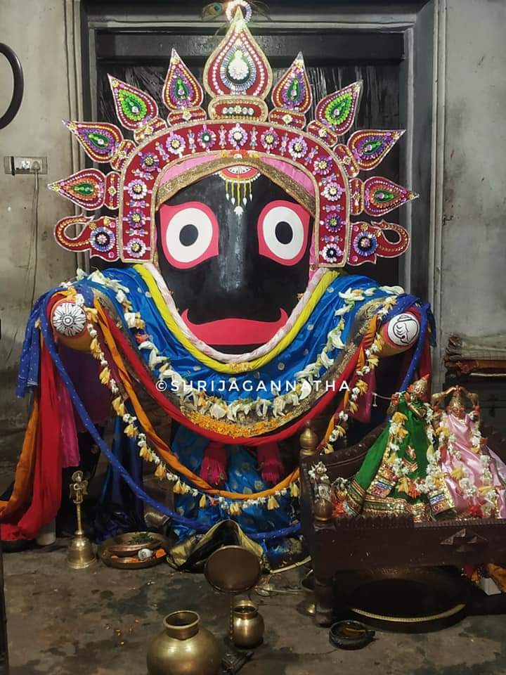 ଅସୁରେଶ୍ୱର  ଜଗନ୍ନାଥ ମନ୍ଦିର ରେ ମହାପ୍ରଭୁଙ୍କ ନବଯୌବନ ଦର୍ଶନ 
Nabajouban Darshan of Mahaprabhu at Asureswara   Jagannatha temple