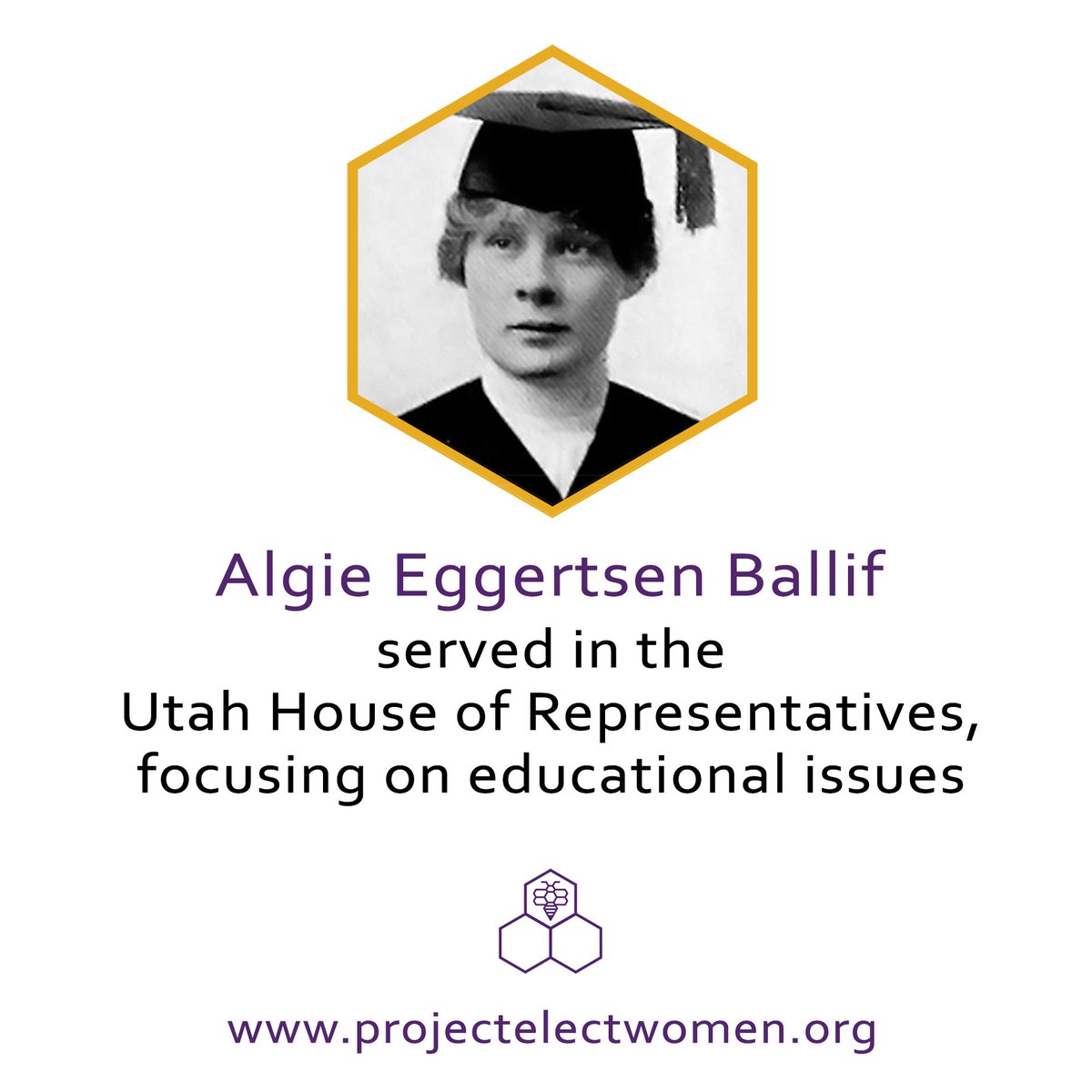 project_elect's tweet photo. Ballif started as a teacher, then ran for the school board in Provo. Years later Ballif became chair of the Utah Democratic Party. The part asked her to run for the state senate. She served as a member of the Utah House of Representatives.
#ProjectElectWomen #LatterdaySaintWomen https://t.co/at2u9gAVZK