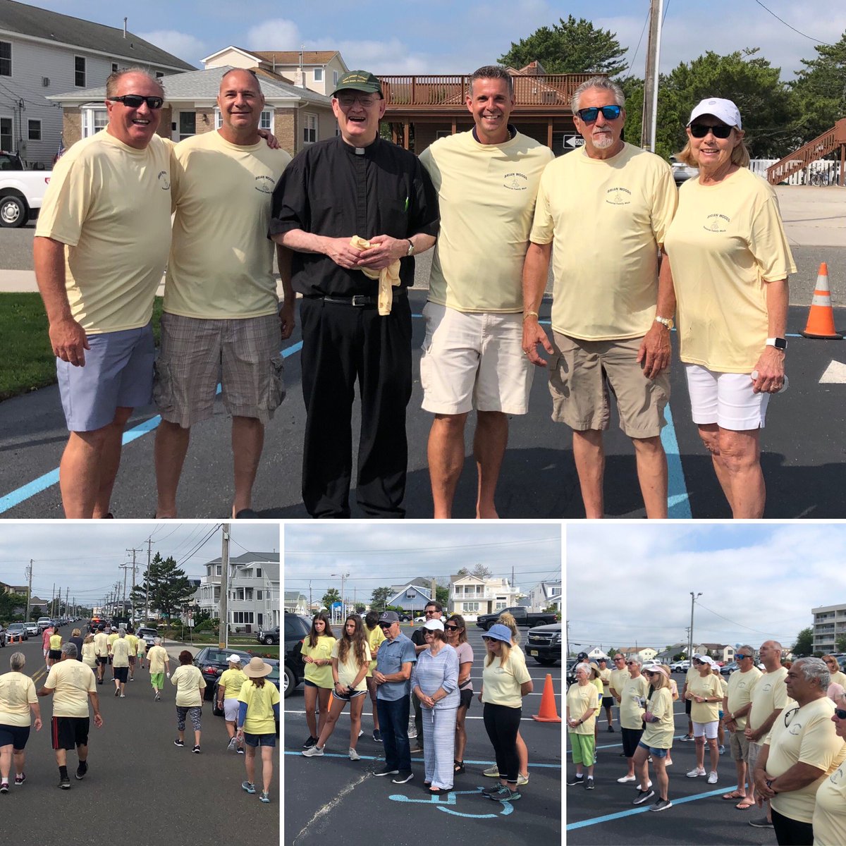 VinceSeraNJ's tweet photo. Great morning with our #CouncilTeam at the 22nd Annual Brian Woods Memorial Walk in #Brigantine https://t.co/izFvSajEmE