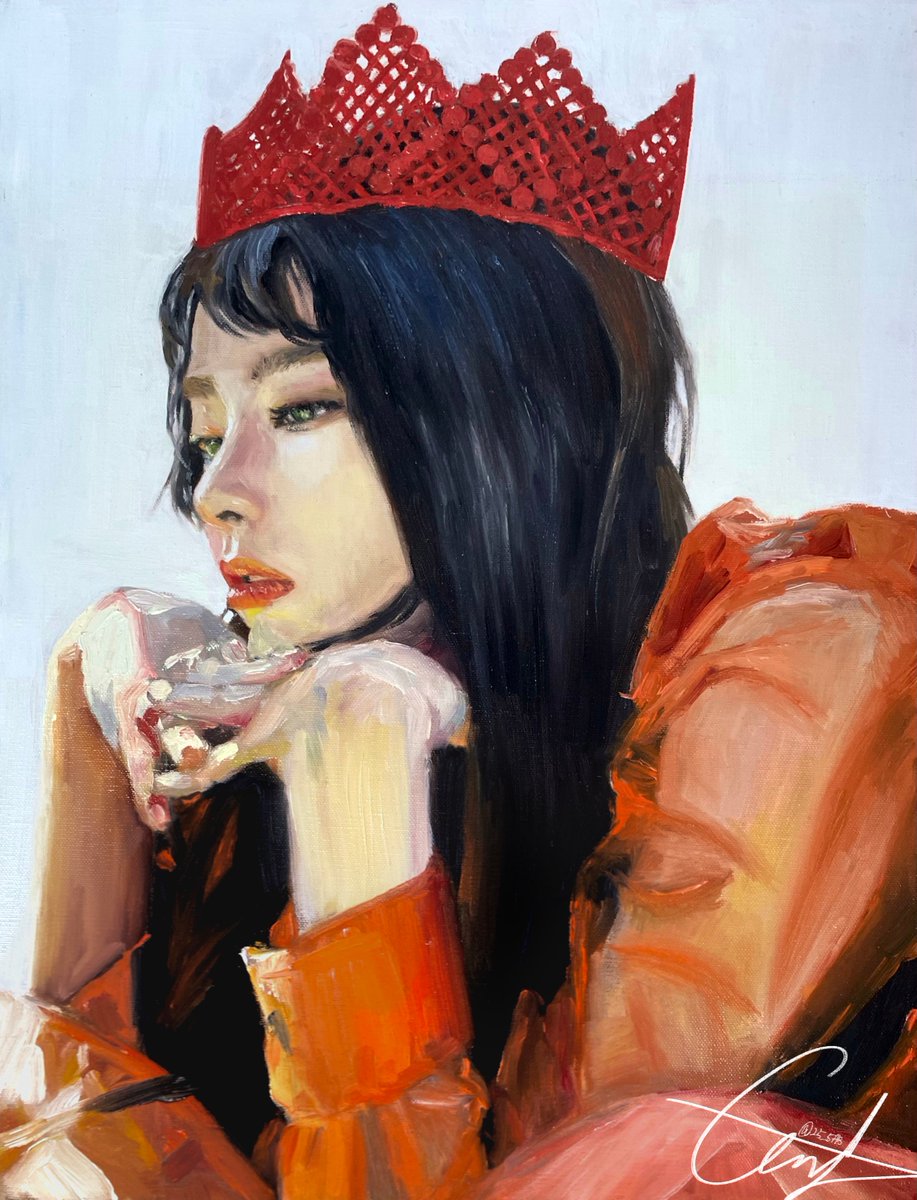 PEEK-A BOO (2019) #슬기 
Oil on Canvas, 53.0 x 40.9 cm