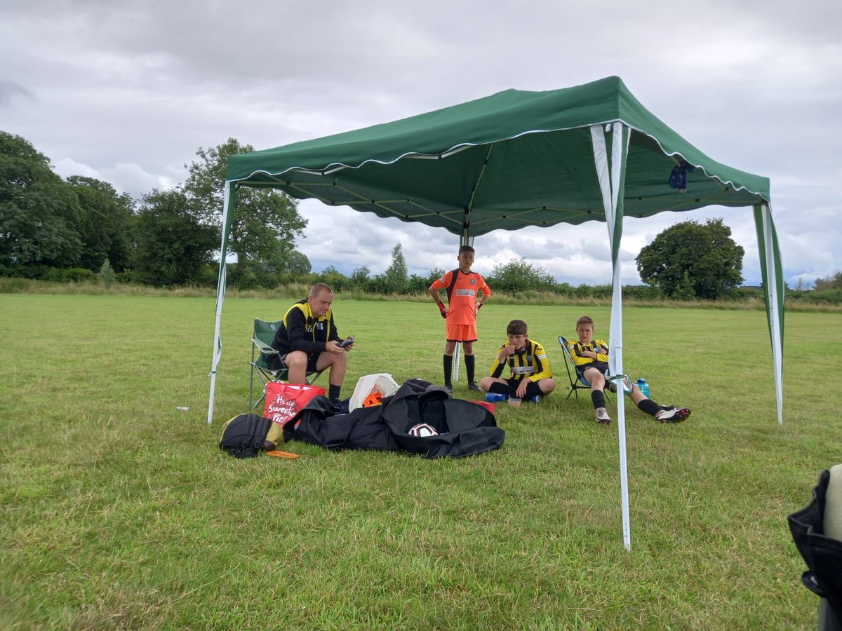DiltonWasps's tweet photo. @DiltonWasps waiting for their matches to start at the @MelkshamYouthFC tournament today. https://t.co/3S7X595vjf