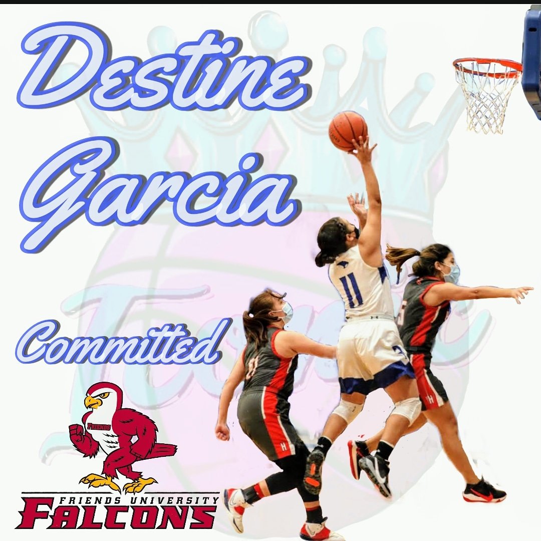 IconicBasketba1's tweet photo. Destine Garcia is leveling up! Destine has committed to Friends University in Kansas!! Destine will further her education and will be playing basketball and softball at the next level!! We're very proud of her accomplishment and are excited to see what she does at the next level. https://t.co/YxqoxTImdO