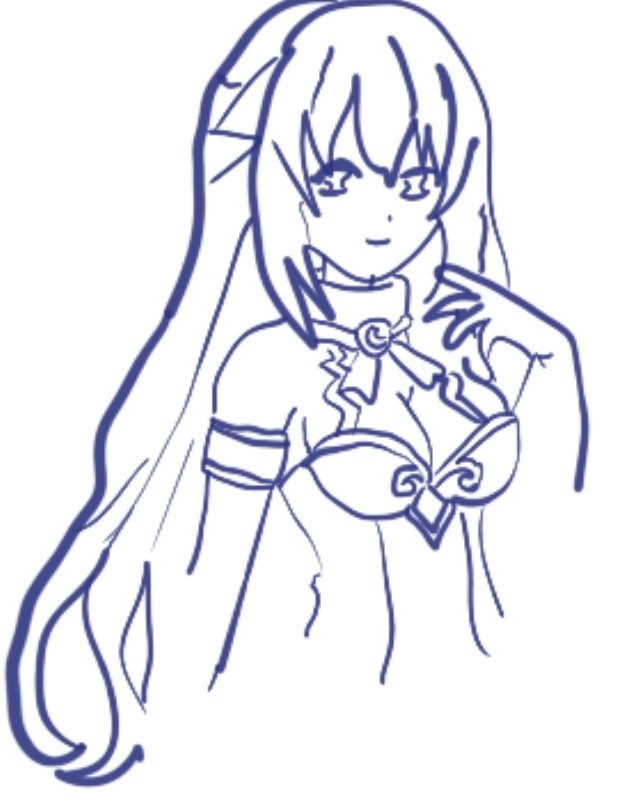 BoingInLeanbox's tweet image. //I've been working on my art stuff recently. Here is a quick sketch colour of Vert. Replies tomorrow