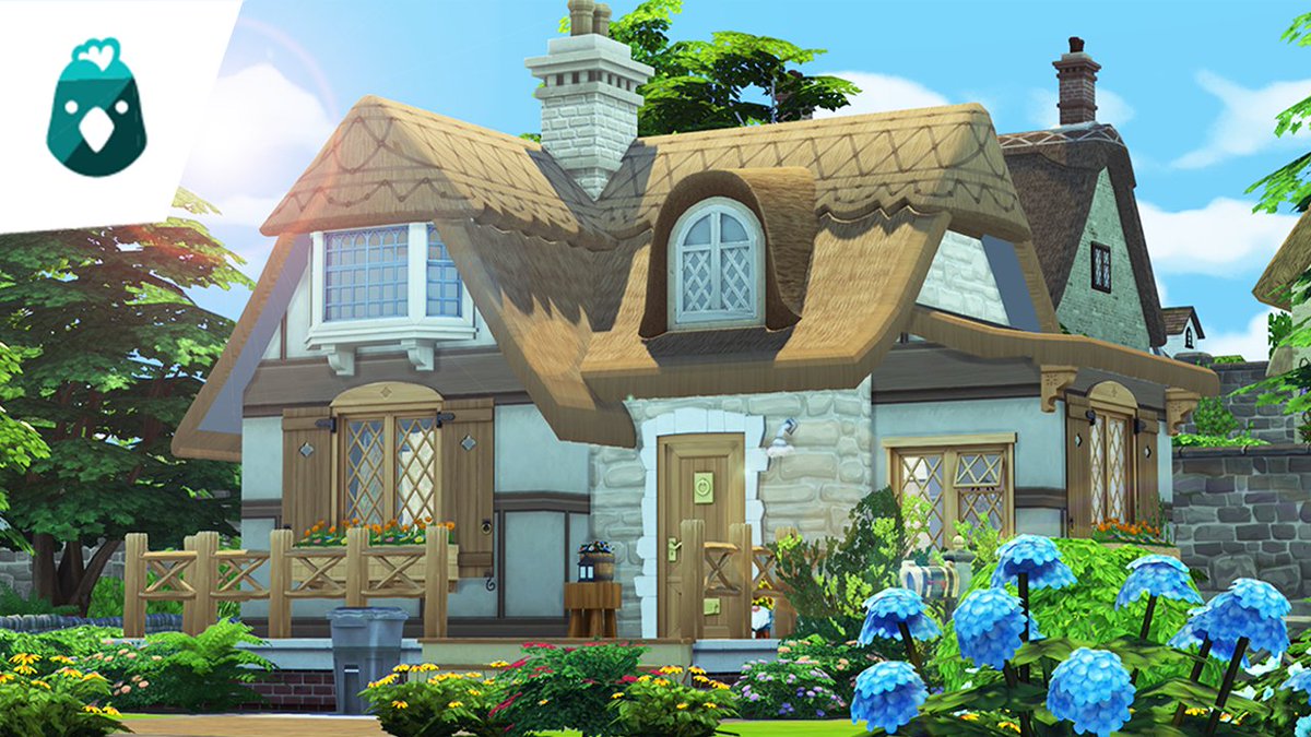 I built a starter house using Cottage Living! 
🌿🍄🏡

Watch here >> youtu.be/T-SvIt1sybA

#TheSims4 #TheSims4CottageLiving