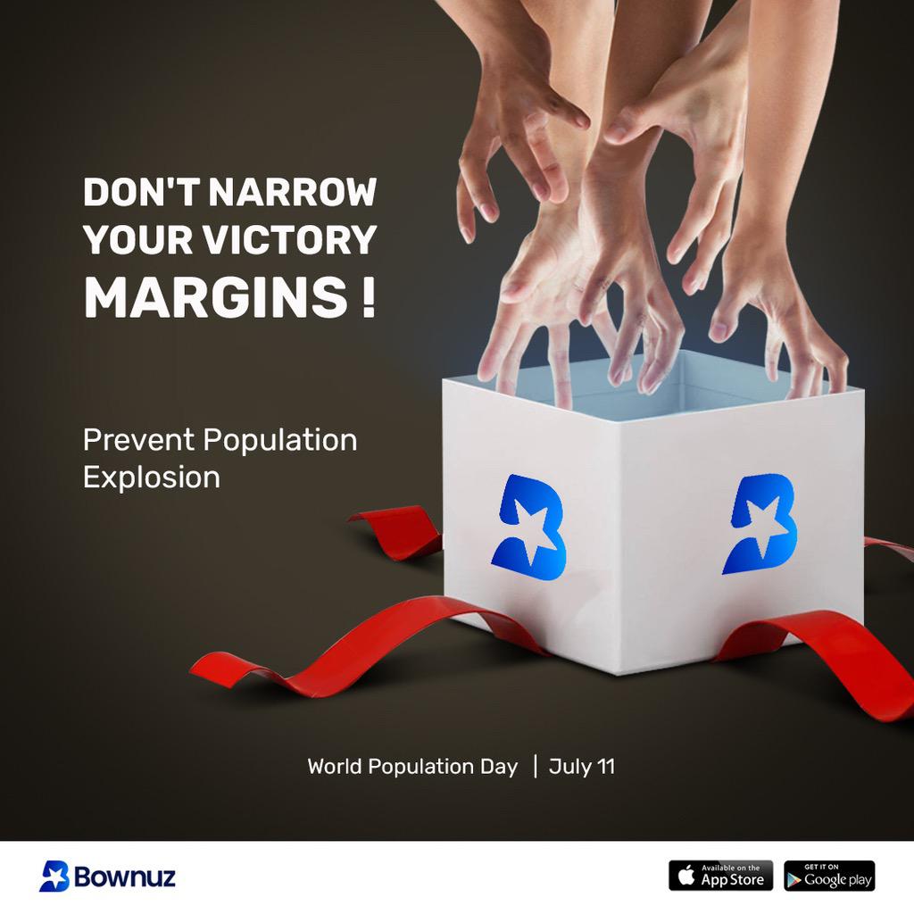 If the numbers keep rising at an alarming rate, even the array of splendid gifts offered by Bownuz won't suffice. Let's take the necessary steps to avert population explosion. 

#worldpopulationday #populationday2021  #populationcontrol #saveearth #future #Bownuz #Bownuzapp
