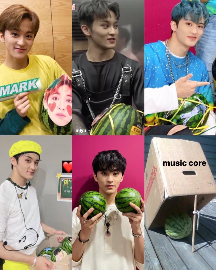 มิวสิคคอร์คือเลี้ยงมาร์คด้วยแตงโมที่แท้