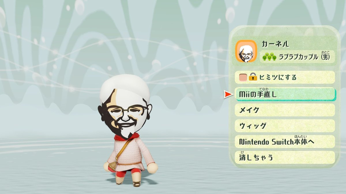 九十九喜常 今日の４体です ジョジョは登場順に増やしていこうと思うけど 出来るかな Miitopia ミートピア Nintendoswitch