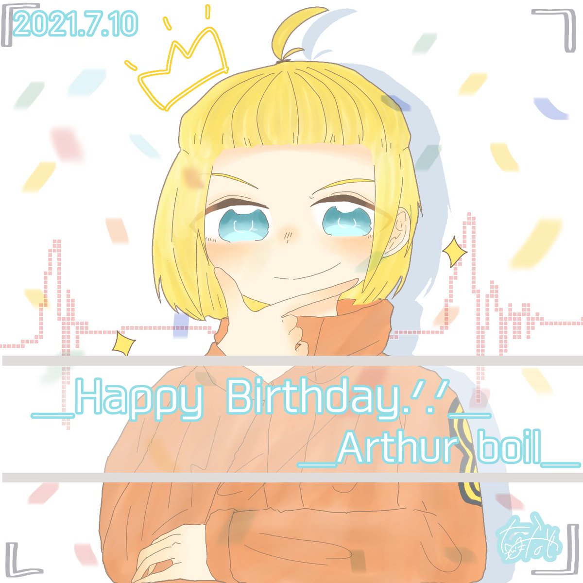 Twoucan アーサー ボイル誕生祭21 の注目ツイート イラスト マンガ コスプレ モデル Twoucan アーサー ボイル誕生祭21 の注目ツイート イラスト マンガ コスプレ モデル