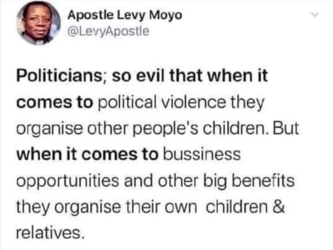 MadzivhandilaMa's tweet photo. Those who are influencing you to take it to the street are enjoying life. Sending a tweet from their mansion and you are busy burning trucks and you will be arrested and have criminal record. Wake up black child #GautengShutdown https://t.co/BfeuAyeM0Q
