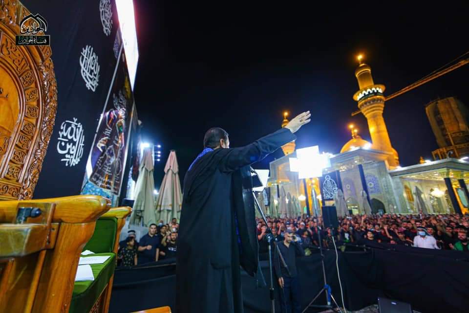 OqVVrsT3Y6Blpd5's tweet photo. نبني مقامكم فوق جماجمنا  واجسادنا يبن الزهراء حتى يراها كل مبغضا وناصبي https://t.co/P97OQ16tCM