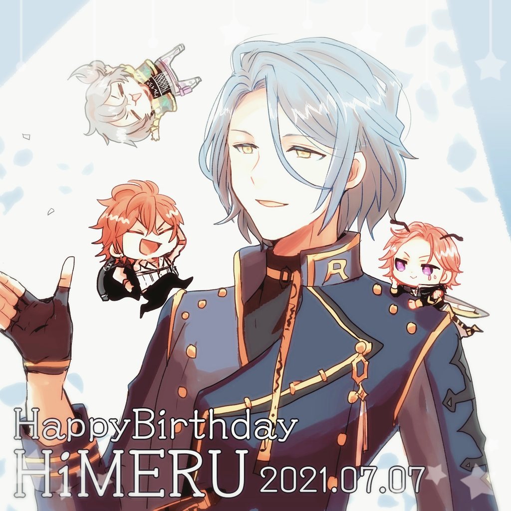 「別垢であげたHiMERU誕生日絵 」|鯛鳥（シーチキン）のイラスト