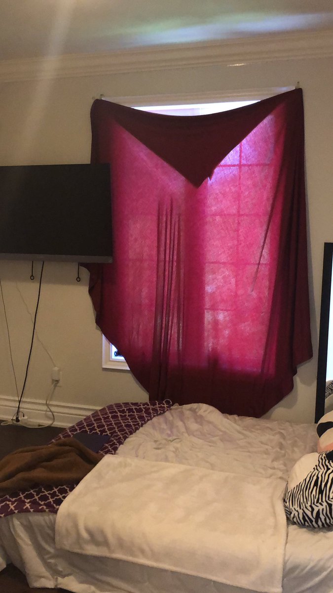 WildWomanhood's tweet photo. And THIS is what our daughters room looks like when she accidentally rips down her curtains #BeautifulHomes https://t.co/zRFLjOgfeS