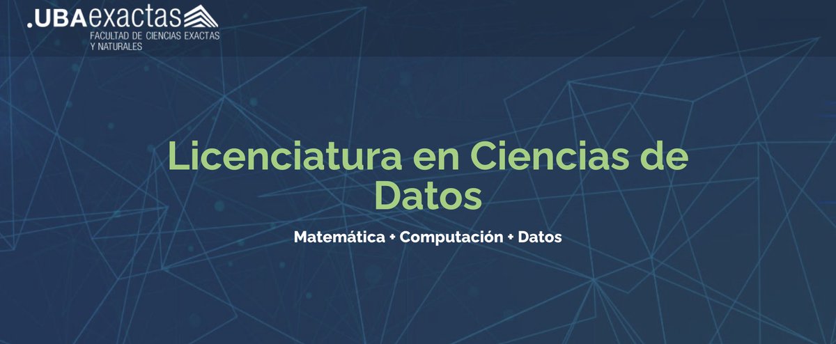 ¡Ya están disponibles todas las clases del Laboratorio de Datos!

Materia de la Lic. en Ciencias de Datos #LCD que dieron <a href="/ETagliazucchi/">Enzo Tagliazucchi</a>, <a href="/TomiChi3/">tmichi</a>, <a href="/SebaPinto88/">Sebastián Pinto</a> y <a href="/AriBerar/">Ariel Berardino</a> de <a href="/Fisica_UBA/">Física UBA</a> 

Incluye charlas invitadas y presentaciones de TPs de alumnxs 🤓

materias.df.uba.ar/lda2021c1/171-…