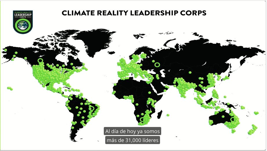 AnaValacco's tweet photo. Hoy comienza el #ClimateRealityTraining para quienes quieran consolidarse como líderes de Latam en pos de generar soluciones para el cambio climático.
Nos estaremos sumando a una red de +31000 líderes en 168 países que buscan reducir nuestro impacto negativo en el mundo 💪 https://t.co/3HAWMAt2hQ