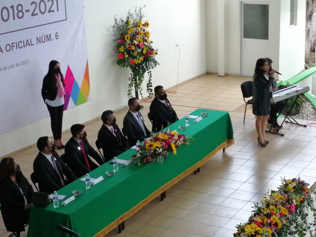 SupervisionBG03's tweet photo. Con la victoria de los éxitos logrados la Preparatoria Núm.06 y Colegio Alma Mater Zona BG 03, realizaron sus Ceremonias de Terminación de Estudios Generación 2018-2021. Autoridades Educativas presentes.@israeljeronimol @jorgegalileocv  @HectorUlisesCG1 @RicardoLopezSo4 https://t.co/53rq6yJkNS