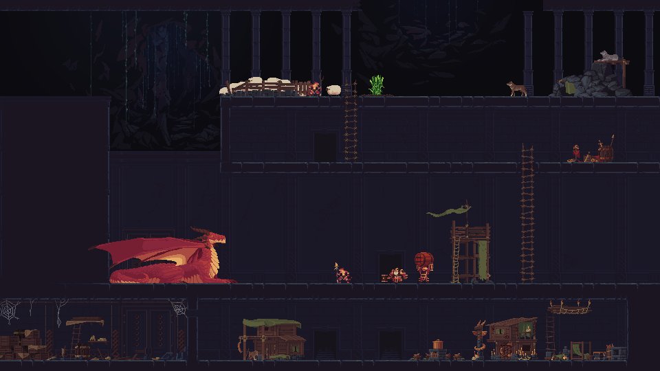SnowRoadGames's tweet photo. While a second level is in development, we did some pallette improvement for the first one
#screenshotsaturday #Gragyriss2 https://t.co/sLKkY8kZ0I