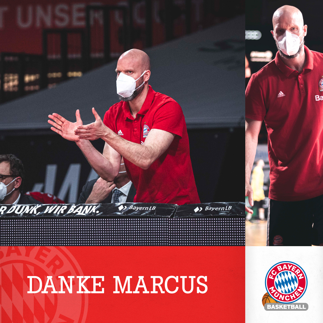 FCBBasketball's tweet image. 🤜🤛 GOOD LUCK, MARCUS

Wir wünschen unserem letztjährigen Athletiktrainer Marcus Linder alles Gute für seine neue Aufgabe in der #BBL.

#FCBB #Kaderupdate (c) Eirich