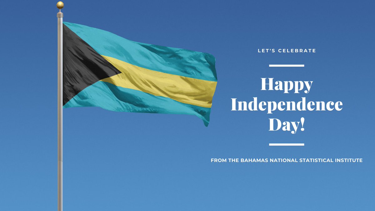 StatsBah's tweet image. HAPPY 48TH INDEPENDENCE DAY, BAHAMAS!
#bahamas48 #bahamas #IndependenceDay