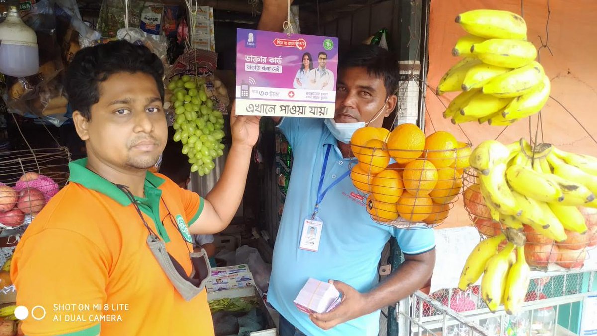 At the peak of the Pandemic in Bangladesh - Maya Going Live soon in a phased approach all over Bangladesh. Doctor Card at the tip of your hand from any corner store in Bangladesh. More to come.

Download the app - shorturl.at/drCX7
#Health #Doctor #Wellness