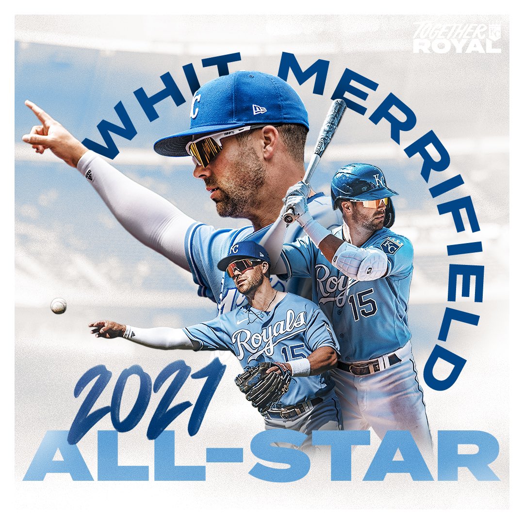 Royals's tweet image. Officially a two-time All-Star.

Congratulations, Whit!

#TogetherRoyal