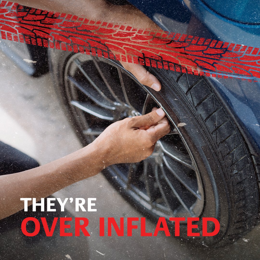 Watch out for these signs to prevent overheating your tyre. If you spot any of them, pull over and let your tyres cool down.

Learn more: bit.ly/2T7uiXm

#BridgestoneMEA #Resilience #summer