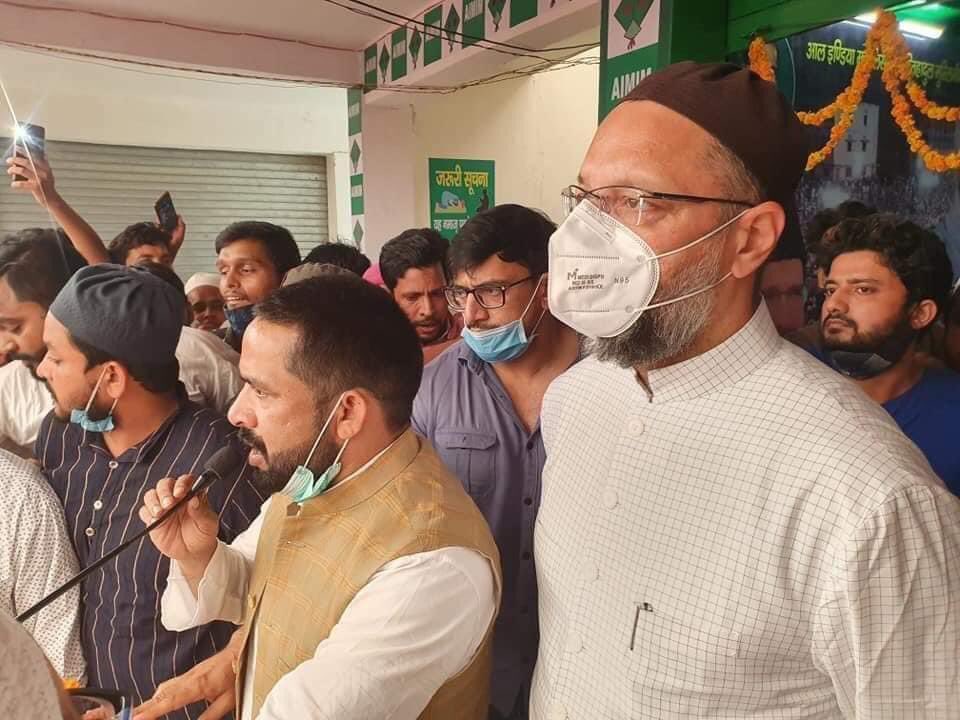 aimimupofficial's tweet photo. उत्तर प्रदेश में सियासी हिस्सेदारी की लड़ाई होगी-@imshaukatali ( प्रदेश अध्यक्ष ) 
#MissionUttarPradesh2022
#AIMIMUttarPradesh https://t.co/fy4lBFukiQ