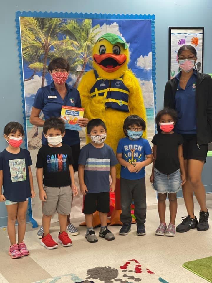 HealthyKidsCC's tweet photo. Thank you so much @PathwaysEarlyEd for inviting #StewietheDuck and @collierparks Immokalee Aquatic staff to teach #watersafety to your students and staff. 

Specials thanks to @NCEF_NWWF for making this program possible. 
@stewietheduck @poolsafely https://t.co/zEjh1gAuSY