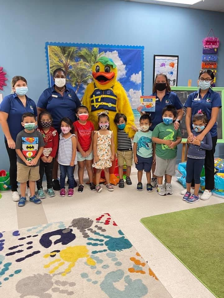 Thank you so much <a href="/PathwaysEarlyEd/">Pathways Early Education Center of Immokalee</a> for inviting #StewietheDuck and <a href="/collierparks/">Collier Parks</a> Immokalee Aquatic staff to teach #watersafety to your students and staff. 

Specials thanks to @NCEF_NWWF for making this program possible. 
<a href="/stewietheduck/">Stew Leonard III Water Safety Foundation</a> <a href="/poolsafely/">Pool Safely</a>