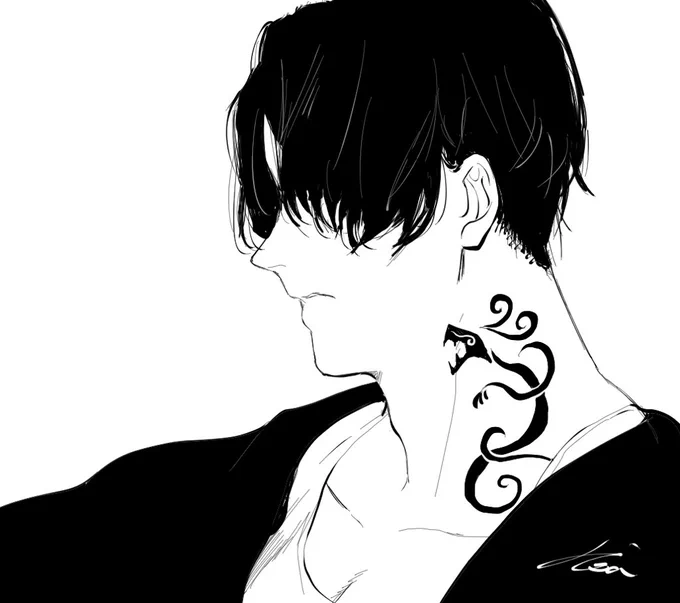 黒髪マイキー 