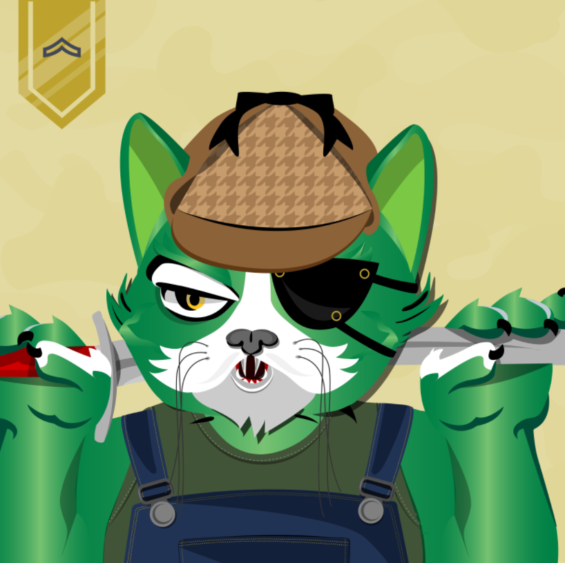 BelfortNFT's tweet photo. HAPPY CATURDAY!! we're celebrating by giving away 3 @MadCatMilitia cats from 3 different battalions!

To Enter:
- Retweet
- Follow me, @girldadNFT and @themonarch00 
- Comment which battalion you want to join (extra points if there's a diss on Battle Brigade in it) https://t.co/5Fp6Vk5lxw
