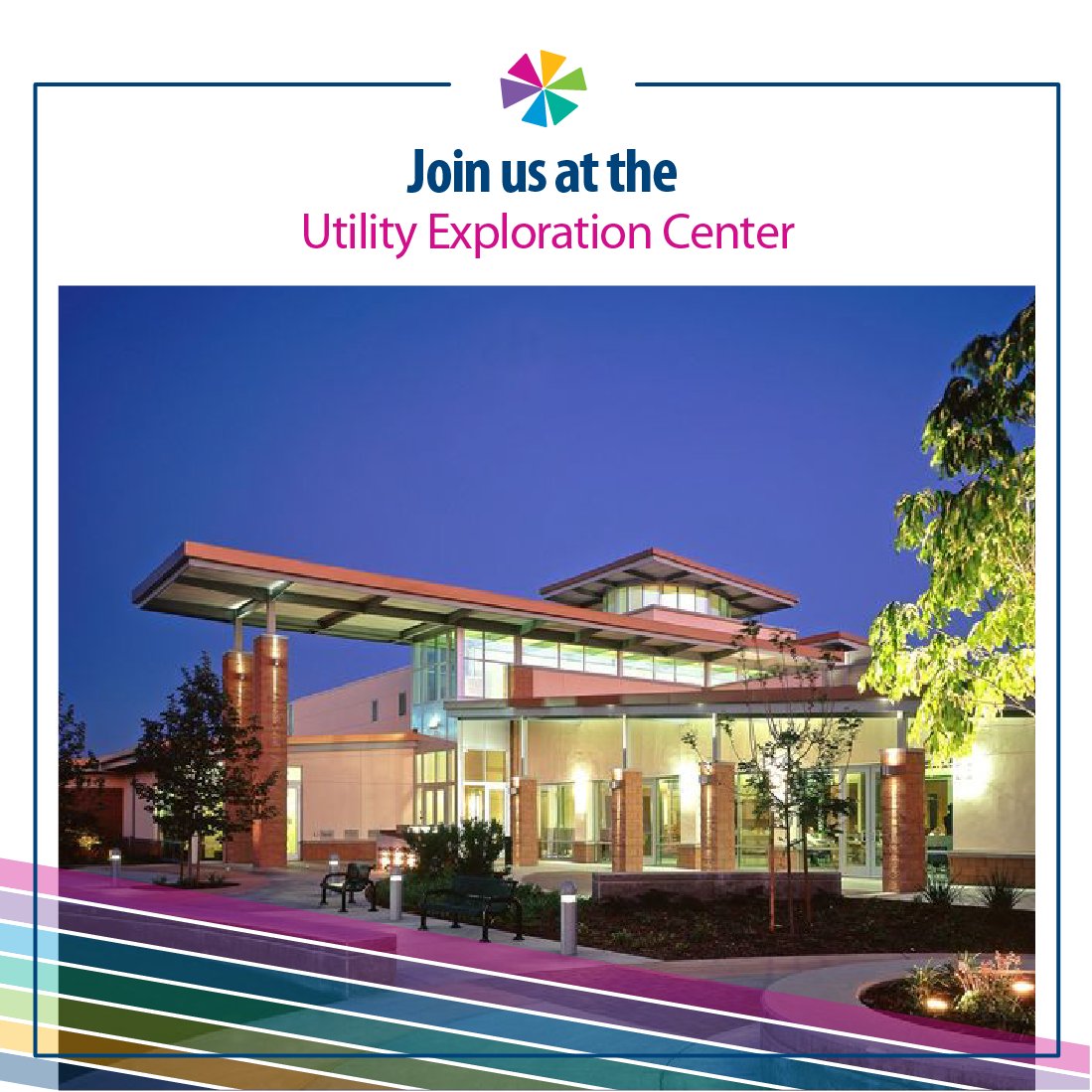 Have you stopped by the Utility Exploration center with your kids this Summer? We’re open Tuesday - Saturday from 10 a.m. to 4 p.m.! Take your kids to enjoy the day having fun and learning about energy efficiency, water conservation and more.