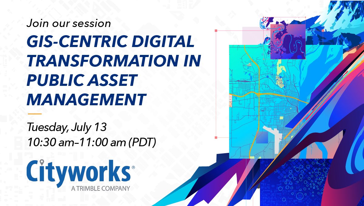 EsriUC's tweet image. You don&apos;t want to miss this session! Join our gold sponsor @Cityworks on Tuesday, July 13 at 10:30 a.m. PDT. Get the details here: ow.ly/rJ8c50Fr8jY #EsriUC