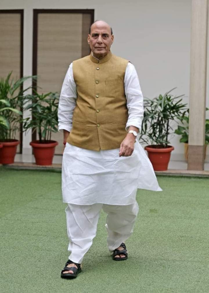 Happy Birthday to Defense Minister Rajnath Singh   