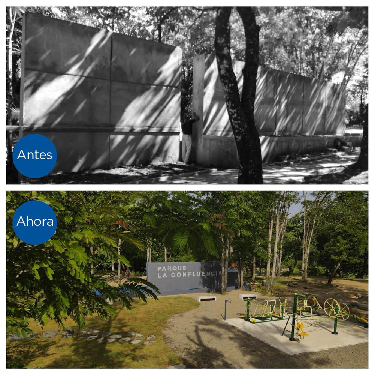 DavidColladoM's tweet photo. ¡Cambiamos realidades! 

Ahora la ciudad de la eterna primavera cuenta con un nuevo espacio lleno de vida y naturaleza.
El parque La Confluencia abre sus puertas a dominicanos y turistas desde hoy, hasta siempre.

#TurismoEnCadaRincón https://t.co/X7EYfgV1lT