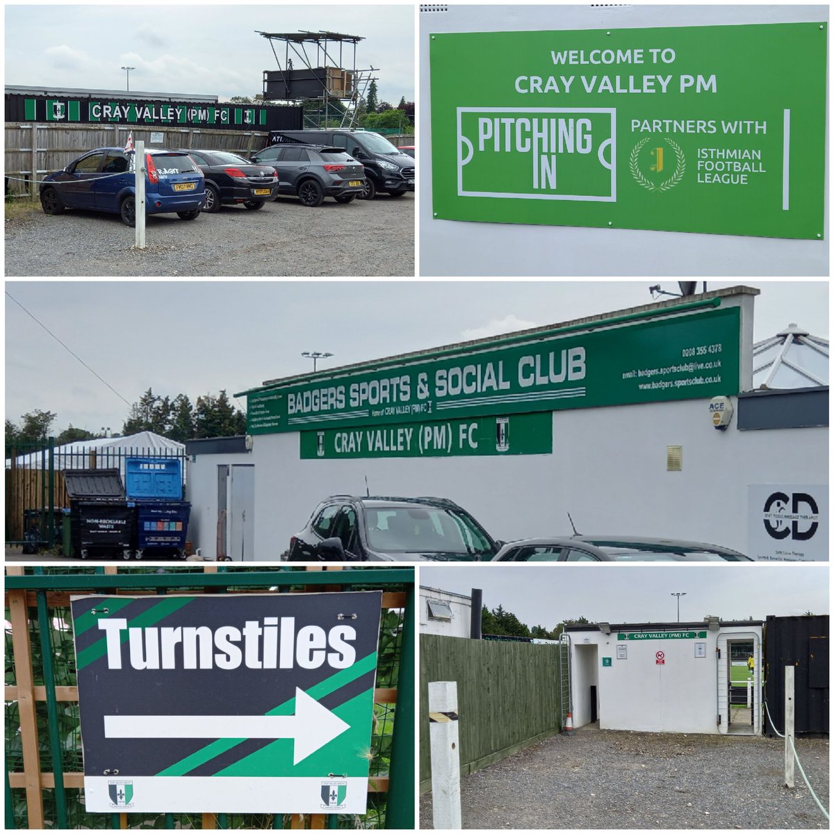 redlegTudor's tweet photo. Saturday afternoon was enjoyed at The Artic Stadium with,
@CrayValleyPM 1-3 @official_scrfc
The @PitchingIn_ @IsthmianLeague Clubs providing great #preseason action ๐
.. and both looking forward to their #SEast #SCentral Div seasons .. all the best #Millers #Commoners ๐ https://t.co/CaRySZUmjT
