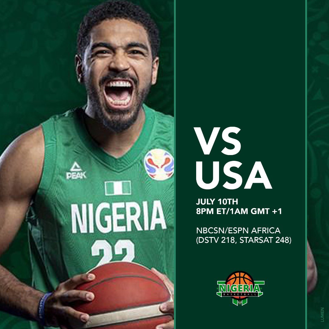 D Tigers Nigeria Basketball Nigeria Vs Usa Tonight Las Vegas Here We Go
