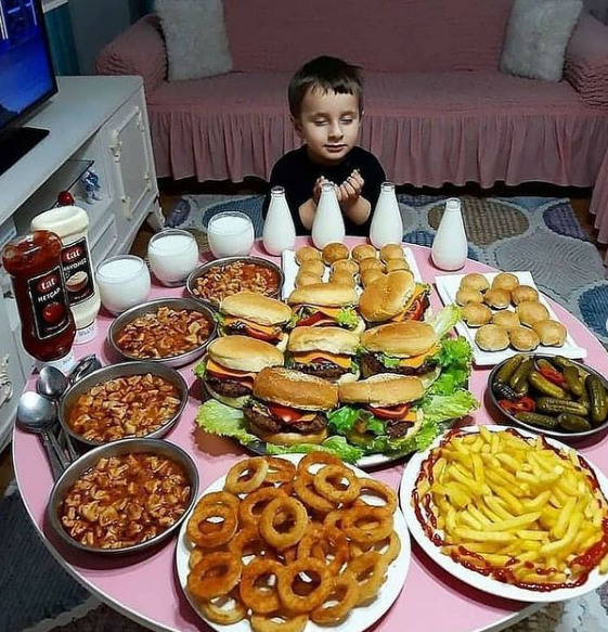 "allahım sen miğdeme genişlik ver"