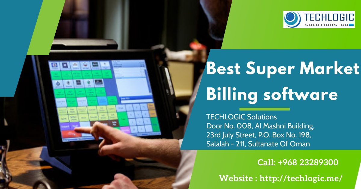 Techlogic5's tweet image. Best Super Market Billing software
Contact 
TECHLOGIC Solutions 
Door No. 008, Al Mashni Building,
23rd July Street, P.O. Box No. 198,
Salalah - 211, Sultanate Of Oman 
+968 23289300
Website : techlogic.me/super-market-b…
#restaurantpos #websitedesign #omansoftwarecompany