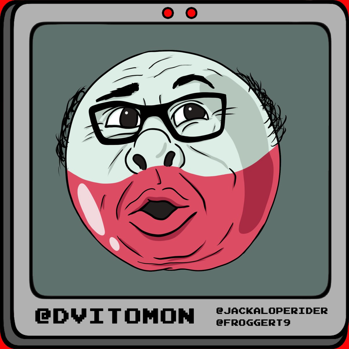 DeVitomon's tweet photo. It is dangerous. If it has too much electricity and has nothing to do, it amuses itself by exploding.
#DannyDeVito #Pokemon #DeVitomon https://t.co/IDmmjpQdTx