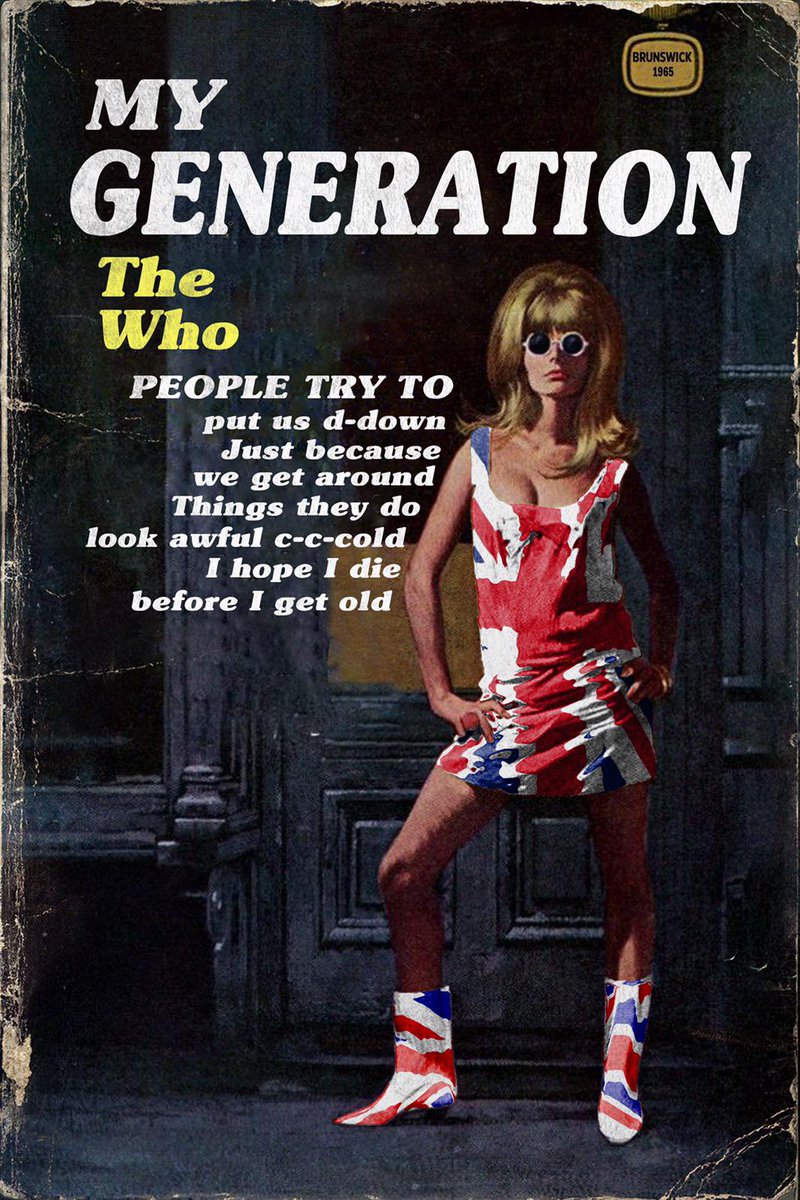 bucksfineart's tweet photo. Linda Charles stunning new collection is dropping next week!!! #excited #lindacharles #chapter5 #reimagined #bestofbritish #mixedmedia #originalart #pulpaddiction #pulpart #thewho #mygeneration #newcollection https://t.co/xGOxG6lVp0