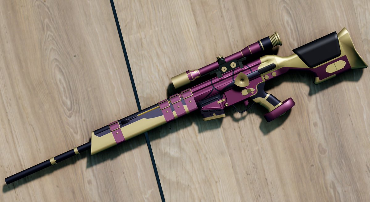 RT @YYYYYYY_MMD: ネギ式アル銃完成しました！（リギングしてないから