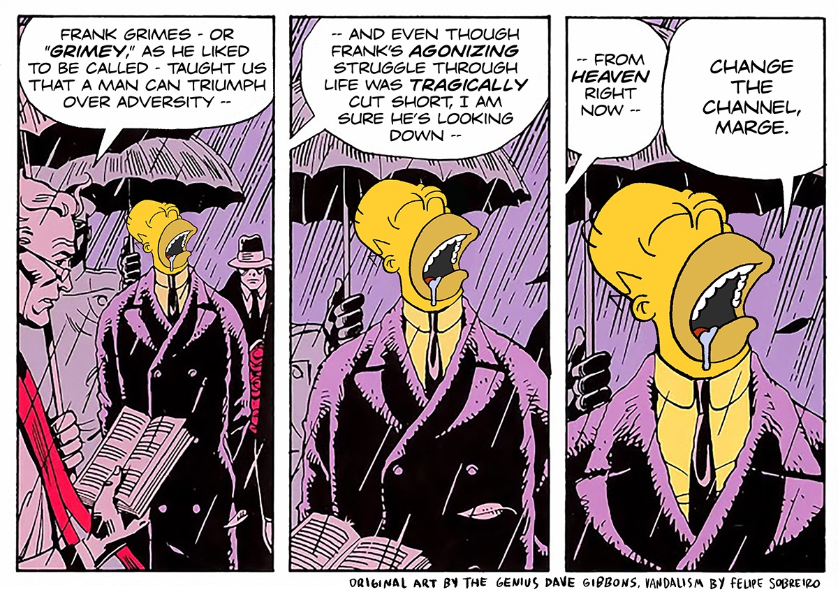 Watchmen/Simpsons mashup part 17 