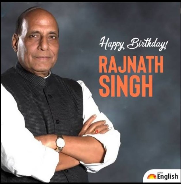 Happy Birthday sir Rajnath Singh    