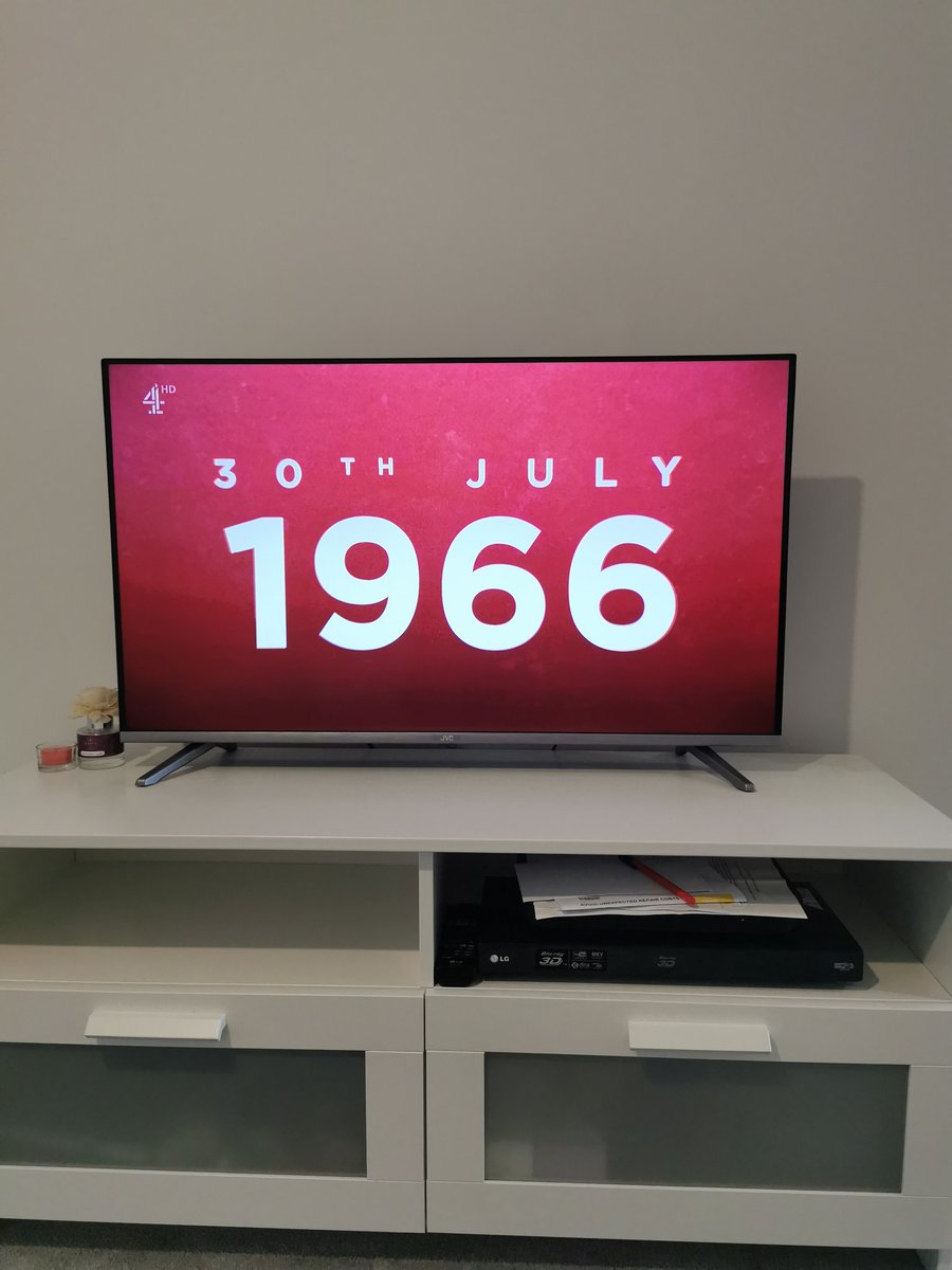 mattggibbons's tweet photo. Getting into the mood for tomorrow by watching The 1966 World Cup Final on Channel 4. Great to see Bobby Moore, Martin Peters and @TheGeoffHurst in action as a Hammer. Let's hope @England can join the boys of 66 in the history books tomorrow. #ENG #boysof66 https://t.co/qSqQvotGoZ
