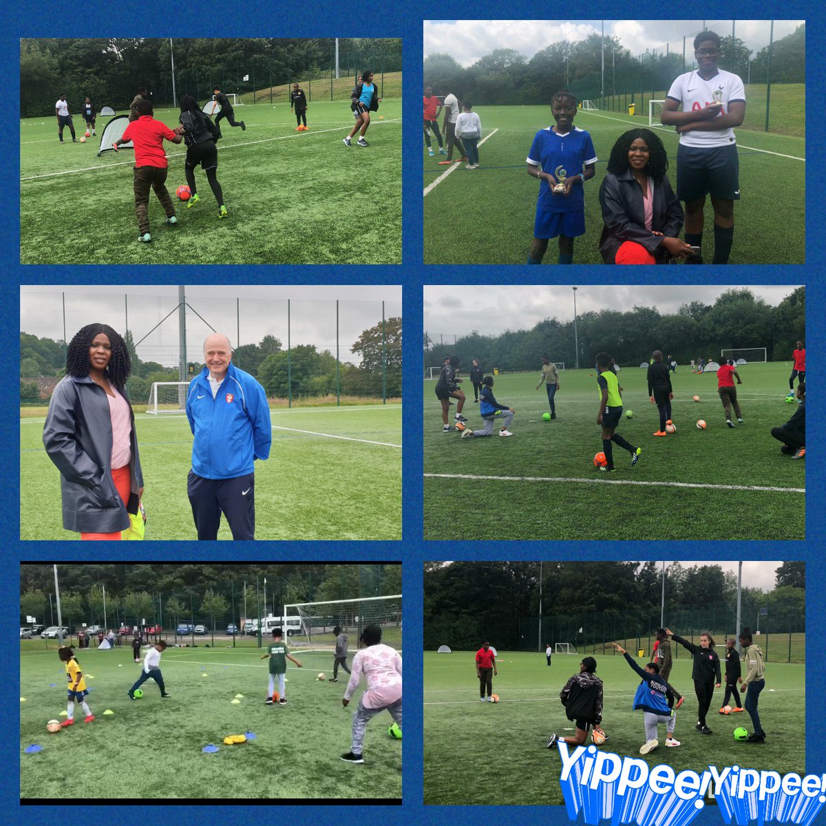 Successful training sessions today despite the rain,thanks to our dedicated coaches and volunteers.Great to see #community #commitment #coaching efforts at work.
It was a honour to have Chair of Hampshire FA visit during our training session. unitedafricans.southampton@gmail.com
