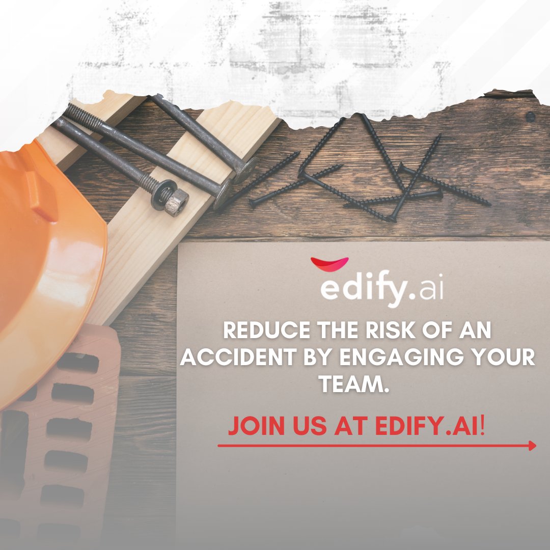 edify_ai's tweet photo. What is your biggest challenge in reducing incidents? 📉

#edify #ai #savelives #ai #artificialintelligence #safety #safetyfirst #security #health #construction #success #respectworkers  #safetyculture #construction #projects #productivity #AIsafety #AItech #timesaved https://t.co/rs2hZK5yZf